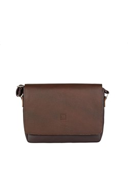 brązowa torebka damska skórzana listonoszka na ramię Kylie ze sklepu Słoń Torbalski w kategorii Listonoszki - zdjęcie 187630435
