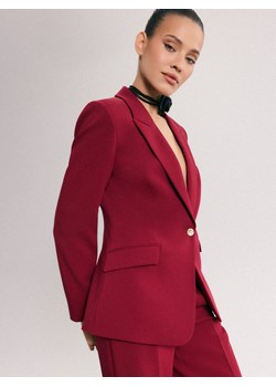 Mohito - Bordowa marynarka - kasztanowy ze sklepu Mohito w kategorii Marynarki damskie - zdjęcie 187631439