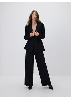 Reserved - Spodnie w kant - czarny ze sklepu Reserved w kategorii Spodnie damskie - zdjęcie 187631805