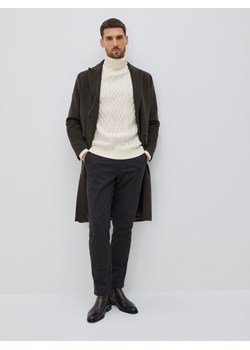 Reserved - Spodnie chino slim fit - czarny ze sklepu Reserved w kategorii Spodnie męskie - zdjęcie 187631837