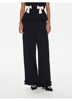 Reserved - Spodnie z wiskozy - czarny ze sklepu Reserved w kategorii Spodnie damskie - zdjęcie 187633088