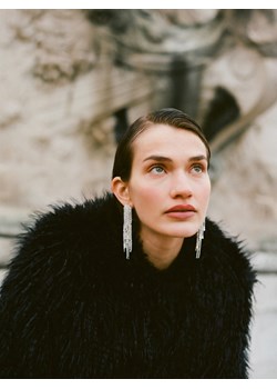 Reserved - Wiszące kolczyki - srebrny ze sklepu Reserved w kategorii Kolczyki - zdjęcie 187633177