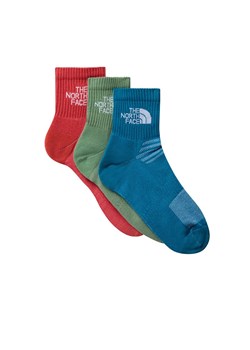 Skarpetki unisex The North Face Multi Sport Cush Quarter 0A882GFTI1 - multikolor ze sklepu streetstyle24.pl w kategorii Skarpetki męskie - zdjęcie 187633339