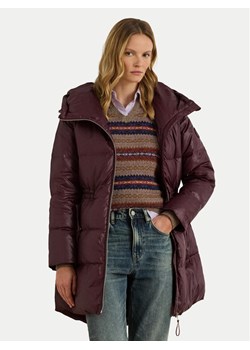 LAUREN RALPH LAUREN Kurtka puchowa 297P04101002 Bordowy Regular Fit ze sklepu MODIVO w kategorii Kurtki damskie - zdjęcie 187633497