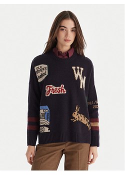 Weekend Max Mara Sweter Pavidi 2525366262 Granatowy Oversize ze sklepu MODIVO w kategorii Swetry damskie - zdjęcie 187633498