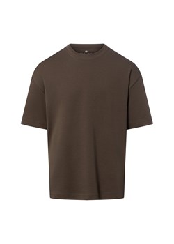 Nils Sundström Koszulka męska Mężczyźni Bawełna błotnisty jednolity ze sklepu vangraaf w kategorii T-shirty męskie - zdjęcie 187633746