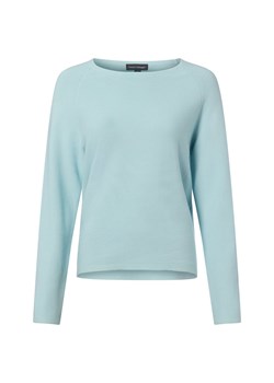 Franco Callegari Sweter damski z dzianiny Kobiety Bawełna jasnoniebieski jednolity ze sklepu vangraaf w kategorii Swetry damskie - zdjęcie 187633769