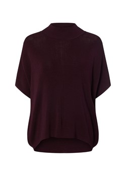 More & More Sweter damski z dzianiny Kobiety bakłażanowy jednolity ze sklepu vangraaf w kategorii Swetry damskie - zdjęcie 187633776