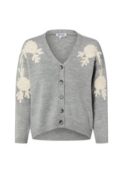 More & More Kardigan damski Kobiety szary marmurkowy ze sklepu vangraaf w kategorii Swetry damskie - zdjęcie 187633777