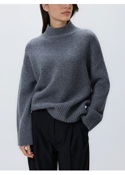 Reserved - Wełniany sweter - szary ze sklepu Reserved w kategorii Swetry damskie - zdjęcie 187633939
