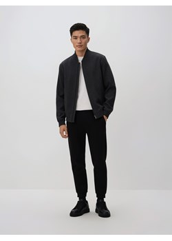 Reserved - Spodnie dresowe slim fit - czarny ze sklepu Reserved w kategorii Spodnie męskie - zdjęcie 187634039