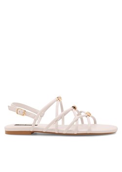 Sandały Nine West 123AL1737 Biały ze sklepu eobuwie.pl w kategorii Sandały damskie - zdjęcie 187635227
