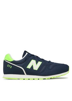 Sneakersy New Balance YC373XS2 Granatowy ze sklepu eobuwie.pl w kategorii Buty sportowe damskie - zdjęcie 187635247