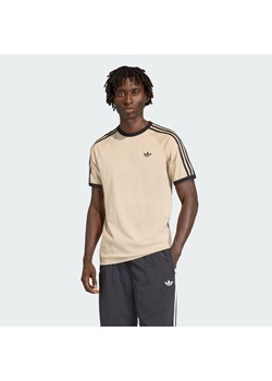 adidas T-Shirt 3-Stripes KE7964 Beżowy Regular Fit ze sklepu MODIVO w kategorii T-shirty męskie - zdjęcie 187635359