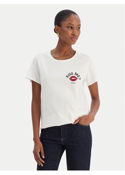 Liu Jo Sport T-Shirt TF5275 JS923 Écru Regular Fit ze sklepu MODIVO w kategorii Bluzki damskie - zdjęcie 187635366