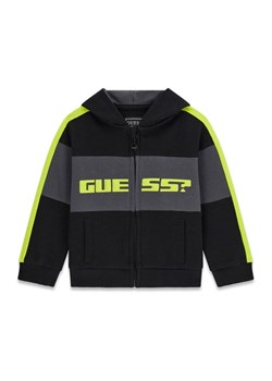 Guess Bluza N6RQ02 KA6R4 Czarny Regular Fit ze sklepu MODIVO w kategorii Bluzy chłopięce - zdjęcie 187635369