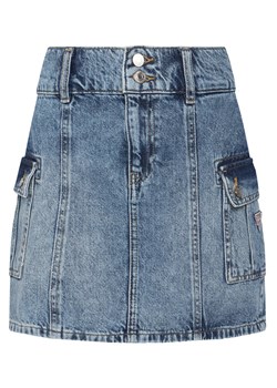 Guess Spódnica jeansowa J6RD20 D45E0 Niebieski Regular Fit ze sklepu MODIVO w kategorii Spódnice dziewczęce - zdjęcie 187635376
