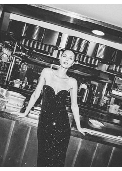 Reserved - Cekinowa sukienka midi - czarny ze sklepu Reserved w kategorii Sukienki - zdjęcie 187635985