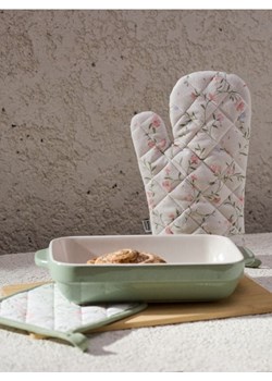 Sinsay - Rękawica i łapka kuchenna w kwiaty - biały ze sklepu Sinsay w kategorii Fartuchy kuchenne - zdjęcie 187636705