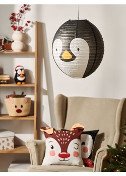 Sinsay - Klosz do lampy z motywem uroczego pingwina - czarny ze sklepu Sinsay w kategorii Pokój dziecięcy - zdjęcie 187636715