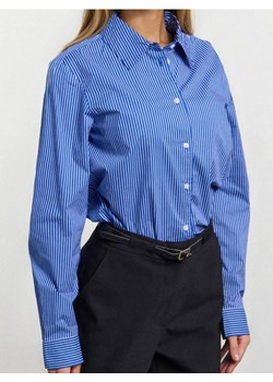 Sinsay - Koszula regular fit w paski - niebieski ze sklepu Sinsay w kategorii Koszule męskie - zdjęcie 187636718
