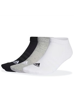 Skarpety unisex adidas Sportswear Cushioned Low-Cut Socks 3 Pairs IC1333 - multikolor ze sklepu streetstyle24.pl w kategorii Skarpetki męskie - zdjęcie 187636859