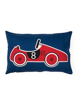 Trendy Kitchen by EXCÉLSA Poduszka &quot;Vintage Toys&quot; w kolorze czerwono-granatowym - 30 x 45 cm ze sklepu Limango Polska w kategorii Poduszki dekoracyjne - zdjęcie 187636937