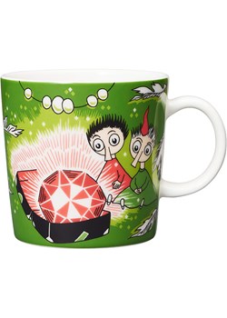 Moomin Kubek &quot;Thingumy and Bob&quot; w kolorze zielonym - 300 ml ze sklepu Limango Polska w kategorii Dzbanki i zaparzacze - zdjęcie 187637327
