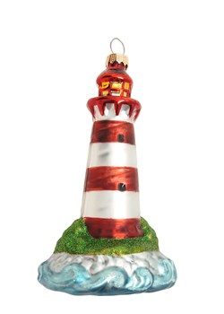 Krebs Glas Lauscha Ozdoba choinkowa ze wzorem - wys. 12 cm ze sklepu Limango Polska w kategorii Dekoracje bożonarodzeniowe - zdjęcie 187637468