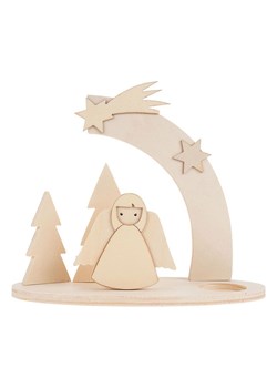 SUNNYSUE Świeczniki (9 szt.) w kolorze beżowym ze sklepu Limango Polska w kategorii Świeczniki - zdjęcie 187637535