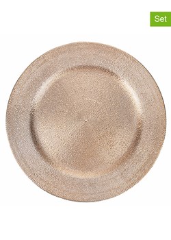 Villa d´Este Podtalerze (6 szt.) w kolorze złotym - Ø 33 cm ze sklepu Limango Polska w kategorii Naczynia - zdjęcie 187637557