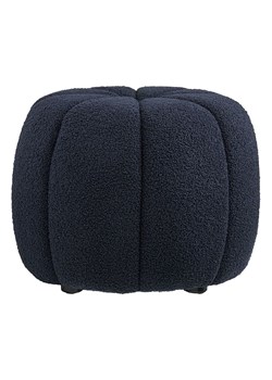 House Nordic Puf &quot;Paisley&quot; w kolorze granatowym - wys. 38 x Ø 48 cm ze sklepu Limango Polska w kategorii Meble - zdjęcie 187637586
