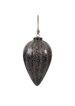 Clayre &amp; Eef Bombka w kolorze złoto-czarnym - wys. 17 cm ze sklepu Limango Polska w kategorii Dekoracje bożonarodzeniowe - zdjęcie 187637655