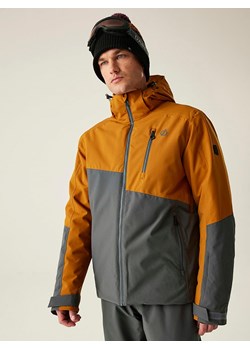 Dare 2b Kurtka narciarska "Halfpipe III" w kolorze pomarańczowo-szarym ze sklepu Limango Polska w kategorii Kurtki męskie - zdjęcie 187637887