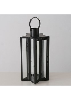 Boltze Lampion &quot;Estrella&quot; w kolorze czarnym - 22 x 40,5 cm ze sklepu Limango Polska w kategorii Świeczniki - zdjęcie 187638098