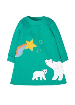 Frugi Sukienka &quot;Easy on&quot; w kolorze zielonym ze sklepu Limango Polska w kategorii Sukienki dziewczęce - zdjęcie 187638206