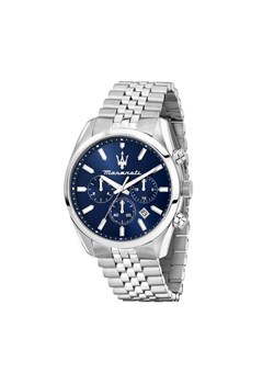 Maserati Zegarek Attrazione R8853151025 Srebrny ze sklepu MODIVO w kategorii Zegarki - zdjęcie 187638967