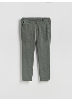 Reserved - Spodnie chino slim fit - jasnozielony ze sklepu Reserved w kategorii Spodnie męskie - zdjęcie 187639335