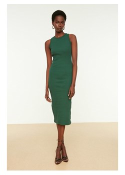 trendyol Sukienka w kolorze zielonym ze sklepu Limango Polska w kategorii Sukienki - zdjęcie 187639366