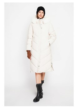 ASSUILI Płaszcz pikowany w kolorze kremowym ze sklepu Limango Polska w kategorii Kurtki damskie - zdjęcie 187639638