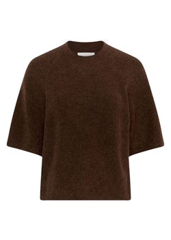 MOSS COPENHAGEN Sweter &quot;Milania&quot; w kolorze ciemnobrązowym ze sklepu Limango Polska w kategorii Swetry damskie - zdjęcie 187639796