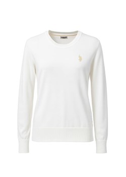 U.S. Polo Assn. Sweter w kolorze białym ze sklepu Limango Polska w kategorii Swetry damskie - zdjęcie 187639867