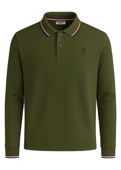 U.S. Polo Assn. Koszulka polo w kolorze ciemnozielonym ze sklepu Limango Polska w kategorii T-shirty męskie - zdjęcie 187639869