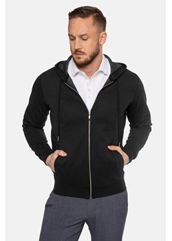 BLUZA BENCH ROZPINANY CZERŃ ze sklepu Recman w kategorii Bluzy męskie - zdjęcie 187640555