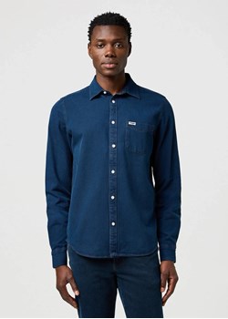 MESKA KOSZULA JEANSOWA WRANGLER 1 PKT SHIRT BLUE OXIDE 112371548 ze sklepu YouNeedit.pl w kategorii Koszule męskie - zdjęcie 187640717