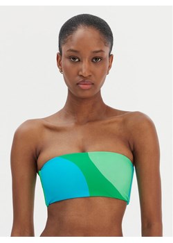 Seafolly Góra od bikini Sorrento 31534-277 Zielony ze sklepu MODIVO w kategorii Stroje kąpielowe - zdjęcie 187641729