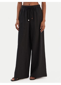 Seafolly Spodnie materiałowe Palermo 55549-PA Czarny Wide Leg ze sklepu MODIVO w kategorii Spodnie damskie - zdjęcie 187641735