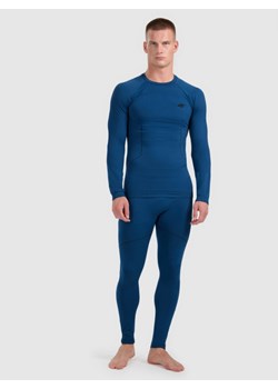 Męska bielizna termoaktywna (dół) 4F 4FWAW25USEAM234 - granatowa ze sklepu Sportstylestory.com w kategorii Bielizna termoaktywna męska - zdjęcie 187642238