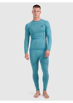 Męska bielizna termoaktywna (dół) 4F 4FWAW25USEAM234 - niebieska ze sklepu Sportstylestory.com w kategorii Bielizna termoaktywna męska - zdjęcie 187642256