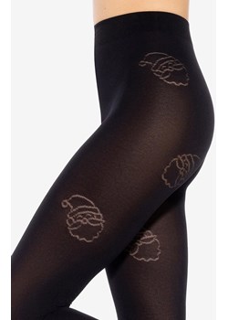 Gatta rajstopy świąteczne w mikołaje 50 DEN X-Mas Joy wz.03, Kolor czarny, Rozmiar 4, Gatta ze sklepu Primodo w kategorii Rajstopy - zdjęcie 187642416